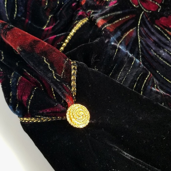 Vintage Lori Weidner velvet bolero - Picture 3 of 5